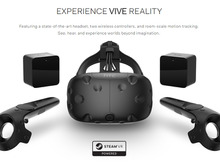 VRタイトル2作品同梱のVRデバイス「Vive」が国内向けにも発表―国内で予約は3月1日より開始 画像