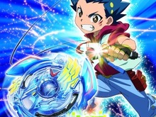 「ベイブレードバースト」4月4日放送開始、アニメ完全連動の玩具も発売 画像