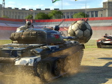 戦車ゲーム『World of Tanks』にサッカー実装、6月1日より期間限定で…砲撃も可能 画像