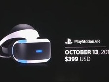 PlayStation VR、米国での発売日が10月13日に決定！ 画像