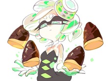 『スプラトゥーン』「きのこの山 vs たけのこの里」フェスイラスト公開、いよいよ戦がはじまる 画像