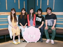 「甘々と稲妻」戸松遥と関智一がアフレコに合流、現役小学生の遠藤璃菜にメロメロ 画像