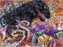 「ゴジラ対エヴァンゲリオン」を村上隆が描く！コラボビジュアル第3弾公開 画像