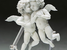 美術館figma「天使像」2017年1月発売!弓やラッパのほか「小便小僧」を再現する為の専用パーツも 画像