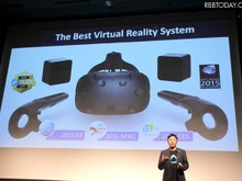 VR「HTC Vive」国内で本格展開へ! 価格は税別99,800円 画像