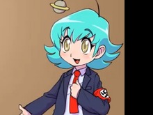 ナチス少女が主役のADV『燃え萌えナチス少女ゲッペルスちゃん』がSteam Greenlightに登場 画像