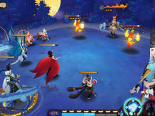 本格幻想RPG『陰陽師』戦闘システムに迫る! 「鬼火」を管理してド派手なスキルを繰り出そう 画像