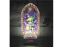 『ゼルダの伝説』「トゥーンリンク」のステンドグラス風ライトがクール!海外通販サイトで予約開始 画像