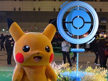 【闘会議2017】『Pokemon GO』の「リアルポケストップ」ではリアルにピカチュウが出現!記念撮影にぴったり 画像