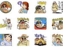 「飛ばねえ豚はただの豚だ」 ─ アニメ「紅の豚」がLINEスタンプに 画像