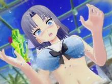 『閃乱カグラ PBS』最新映像は過激すぎ！ 刺激的なイタズラ「くねくねフィニッシュ」や濡れると“透ける”新コスチュームなどご紹介 画像