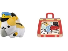 「一番くじ ねこあつめ~ねこ電車とぶらりたび~」4月15日より発売、「えきちょうさん」ぬいぐるみなどがラインナップ 画像