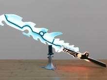 『ゼルダの伝説 BotW』実物大ガーディアンナイフをDIY!LEDがカッコイイ 画像