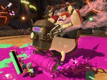 『スプラトゥーン2』一輪車に乗った奇妙なタコは「タコツボザムライ」と判明、趣味はツーリング 画像