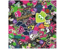 『スプラトゥーン2』アニメイトのオリジナル特典はバンダナ!イカしたロゴが集合したデザインに 画像