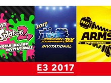 「E3 2017」で『スプラトゥーン2』『ポッ拳 DX』『ARMS』の大会を開催！ ライブ中継も実施予定 画像