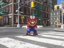 『スーパーマリオ オデッセイ』さすがマリオ！ 高いところからジャンプしてもノーダメージ 画像