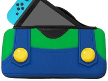 「マリオ」「ルイージ」デザインのスイッチ収納ポーチが予約開始―やわらか素材でしっかり保護! 画像