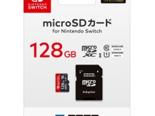 HORI、128GBのスイッチ向けmicroSDカードを発表―2017年10月発売 画像