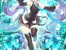 『アンジュ・ヴィエルジュ』×「初音ミク」コラボ開催!ミク、リン、ルカが登場 画像