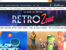海外Amazonがレトロゲームに焦点を当てたWebポータル「Retro Zone」を開始 画像
