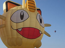 飛んだ!ニャース気球! 佐賀バルーンフェスタで大空へ!! 画像