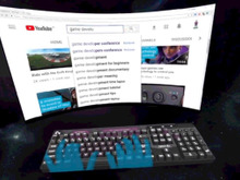 VR中にもキーボードを打てる!―LogitechがViveトラッカーを使用した新技術を開発 画像