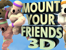ムキムキ人間タワー新作『Mount Your Friends 3D』発表ーマッチョマンたちを積み上げろ! 画像