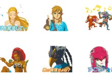 『ゼルダの伝説 BotW』がLINEスタンプに! リンクやゼルダ、四英傑などがボイス&アニメ付きで登場 画像