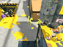 『スプラトゥーン2』新ブキ「ボトルガイザー」を発表! 1発目の勢いが強く、「スプラッシュシールド」と「ハイパープレッサー」を搭載 画像