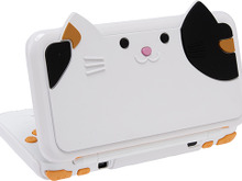 New 2DS LL用「ねこにゃん」保護カバーが2月28日発売―ゲーム機をキュートにカスタマイズ 画像