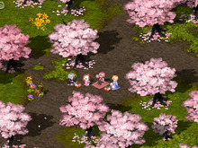 『テイルズウィーバー』桜の木を育て「さくら祭り」へ出掛けよう 画像