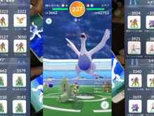 ルギアをたった4人で倒したる!構成やCPを一挙公開【ポケモンGO 秋田局】 画像