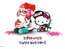 『スプラトゥーン2』とサンリオキャラがコラボ─フェスでは「ハローキティ」と「シナモロール」が対決!? 画像