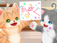 スイッチ/3DS『ネコ・トモ』発表─今度は“ほんわか家族”ができちゃう！ 可愛い2匹のネコとおしゃべりしよう 画像