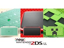 新たな「New 2DS LL」が3種登場！ 『Minecraft』『どうぶつの森』『マリオカート7』をモチーフに─DL版もプリインストール 画像