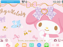 「マイメロディ」「バッドばつ丸」などのサンリオ人気キャラが週替わりで「ニンテンドー3DS」のテーマに! 画像
