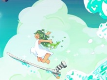完全無料アプリ『ナミノリアン』iOS向けに配信開始─新人チームが制作した超爽快波乗りアクション! 画像