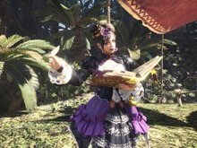 PS4『モンハン:ワールド』受付嬢の新衣装に思わずドキッ!アステラ祭【豊穣の宴】は9月21日から 画像