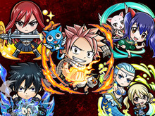 『コトダマン』x『FAIRY TAIL』コラボ決定!「ナツ」や「ルーシィ」たちがコトダマン化したイラストを公開 画像