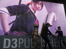 『お姉チャンバラ ORIGIN』岡島Pの視点カメラが、彩の“曲線美”と咲の“冷たい眼差し”をゲット!? ストーリーには新解釈を加え、キャラデザはエナミカツミ氏【TGS2018】 画像