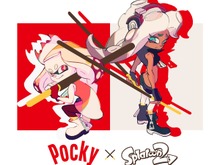 『スプラトゥーン2』ポッキーを静かに構えるヒメとイイダが最高にクール！新たなフェスイラストが公開に 画像