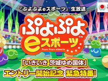 『ぷよぷよeスポーツ』国体エントリー開始記念生放送を本日2月1日18時より実施！プロ選手によるエキシビジョンマッチや大会情報も 画像