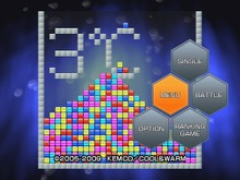 同じ色の粒を多く繋げて消すシンプルなパズルゲームがWiiウェアに登場！『3℃』 画像
