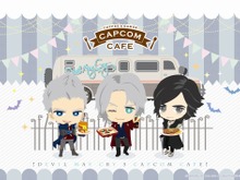 カプコンカフェ×『デビル メイ クライ 5』コラボ開催決定！ ダンテ・ネロ・Vの描かれたテーマイラストも公開 画像