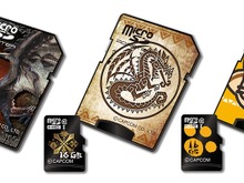 『モンハン』らしさ溢れるmicroSDHCカードが登場!「紋章」や「アイルー」など全3種類 画像