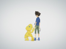 2020年初春公開の最新作「劇場版デジモンアドベンチャー(仮題)」、八神太一とアグモンが手を繋ぐティザービジュアル&映像公開 画像