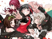 『バンドリ!』カウントダウンムービー第2弾「Afterglow編」公開! メンバー勢揃いの記念イラストにも注目 画像