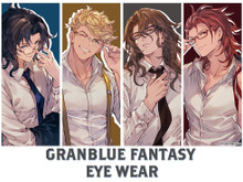 『グラブル』コラボ眼鏡の一般販売がスタート! 四騎士イメージのこだわりデザイン 画像