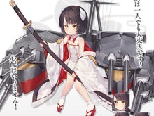 『アズレン』SR巡洋戦艦「比叡ちゃん」が公開―幼女化の流れが母港を襲う! 画像